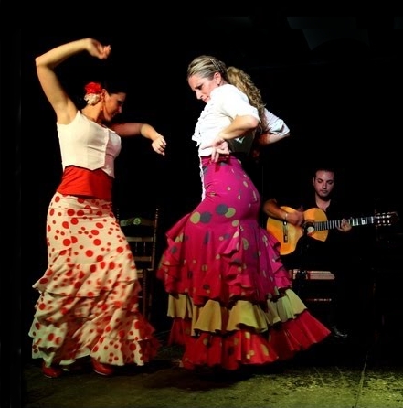 Flamenco dancers